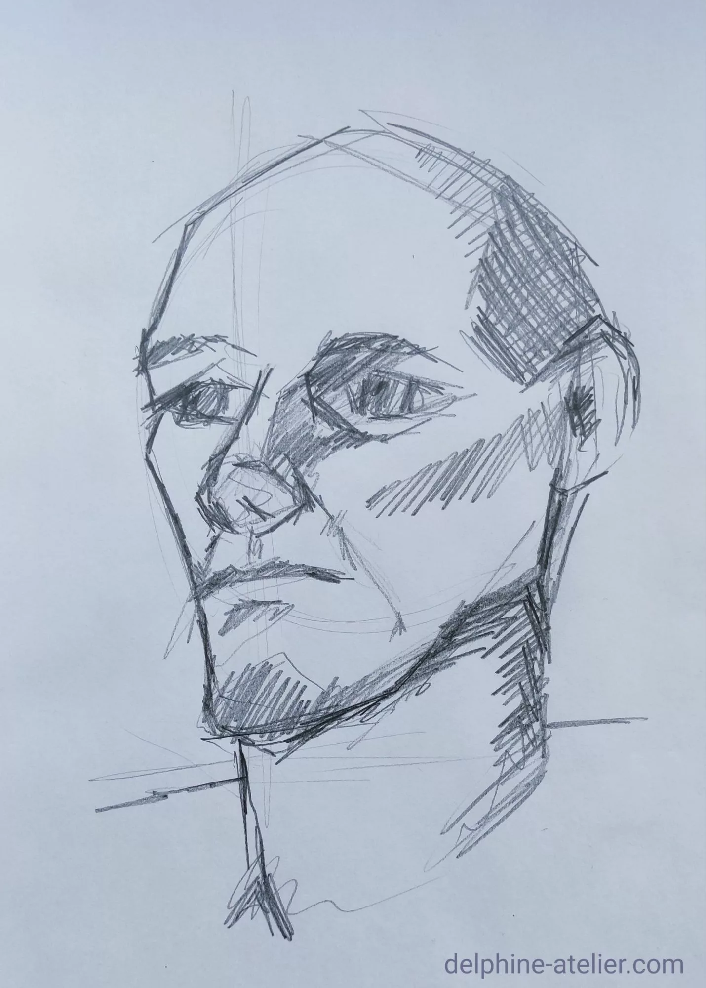 Os et crâne – Portrait aux Beaux-Arts #1 #2