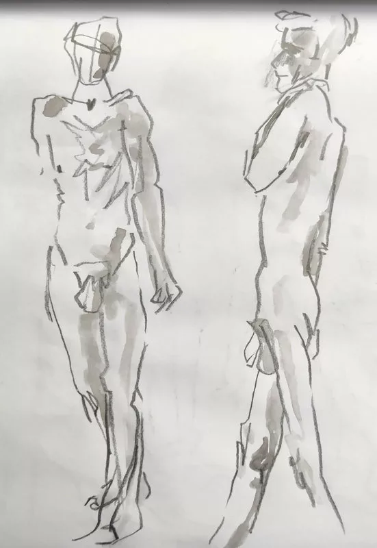 Deux nus debout – Gerome