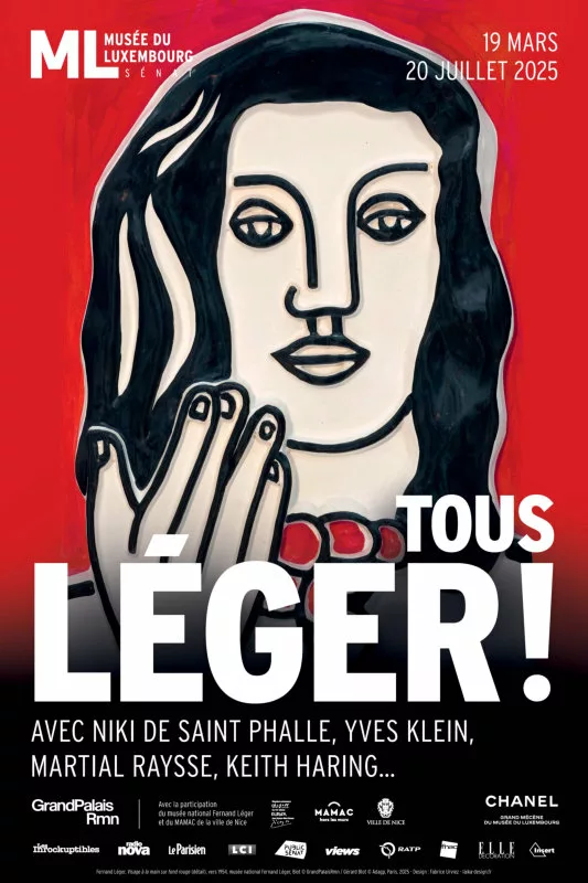 "Musée du Luxembourg, Sénat - 19 mars-20 juillet 2025 - Tous Léger ! avec Niki de Saint Phalle, Yves Klein, Martial Raysse, Keith Haring..."