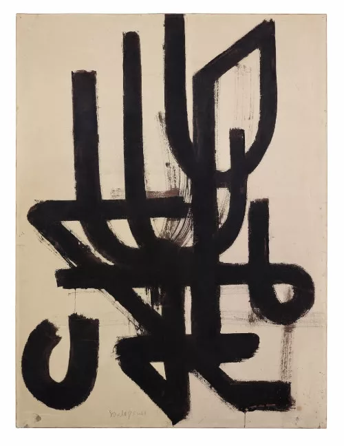 Traces noires formant des angles, des boucles, etc.