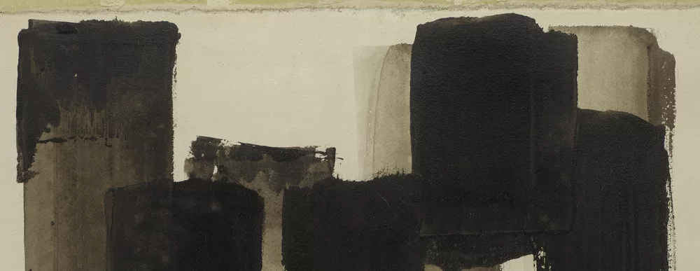 Différentes traces allant du beige au noir