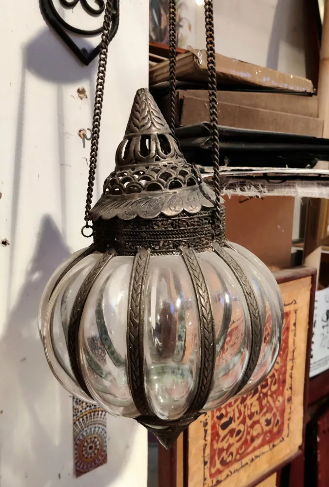 Photo d'une lampe orientale